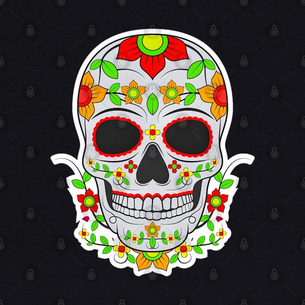 Day of The Dead Illustration by TheSkullArmy